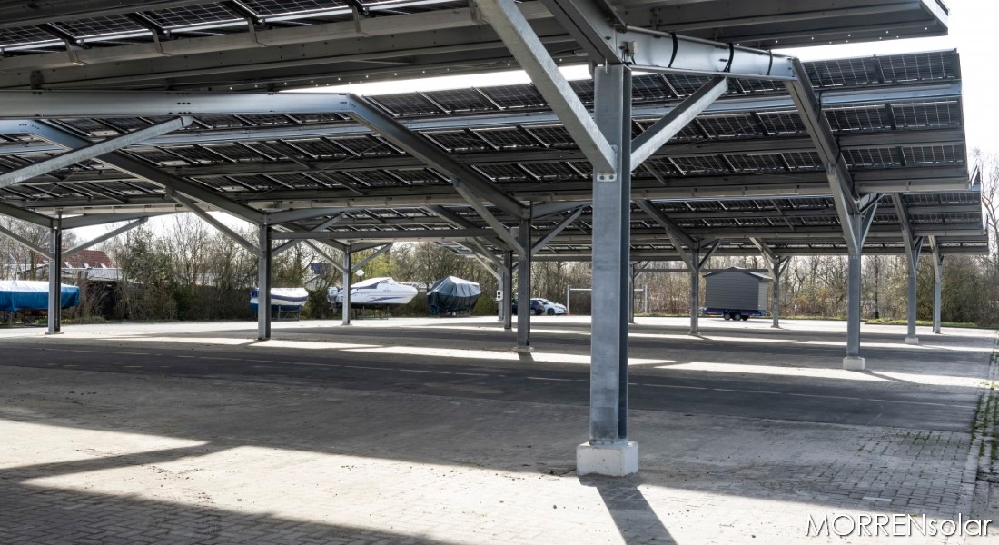 MORRENsolar - solar parking - It Wiid Earnewoude